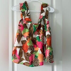 THML Multicolor Floral Sleeveless Top